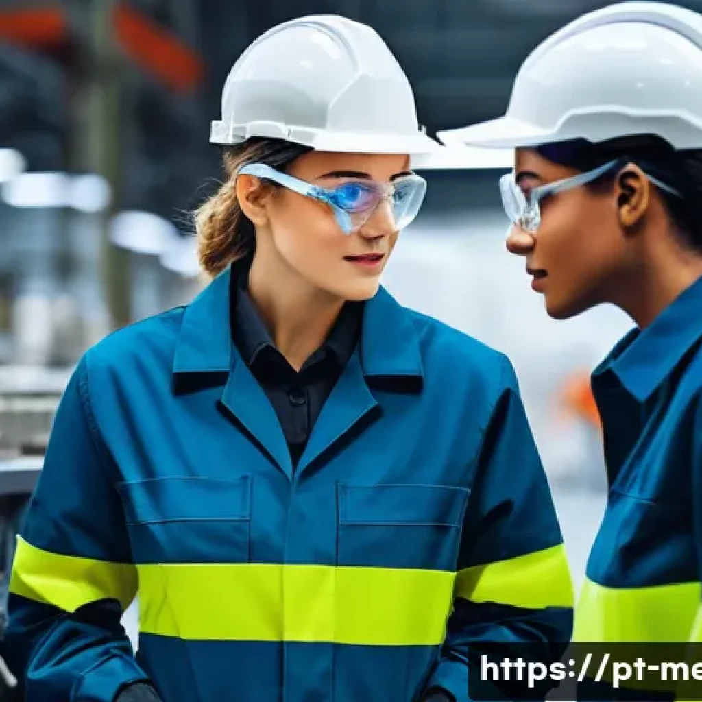 기계공학 제조공정 - **Prompt 1: The Smart Factory Ecosystem**
    "A team of diverse mechanical engineers, male and fema...