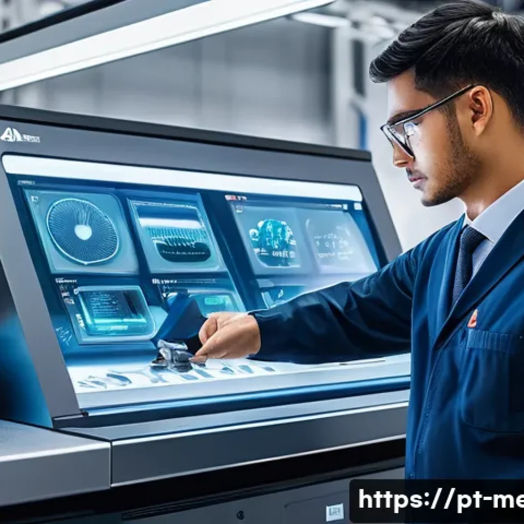 기계공학 기계기술혁신 - A futuristic aerospace engineering laboratory showcasing advanced titanium alloy components being te...